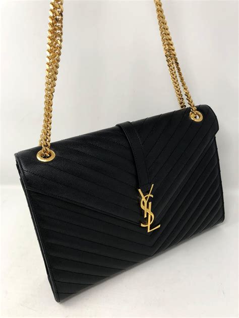 ysl purse black|ysl shoulder bag price.